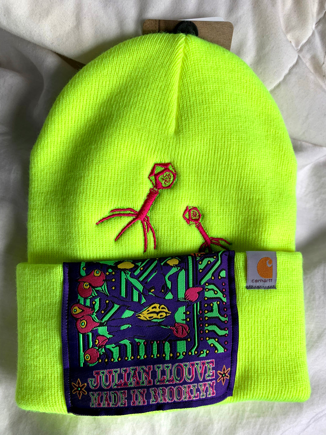 Lime Green Beanie